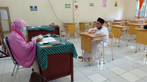 Cetak Lulusan Tahfidz Al-Qur’an, SDIT Al-Mumtaz Laksanakan Ujian Munaqosyah